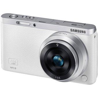 Samsung Smart Wifi Camera Twin lens NX Mini 20.5MP White 9mm + 9-27mm kit  
