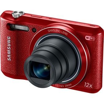 Samsung WB250F 14.2MP Smart Digital Camera With 12x Optical Zoom Red  