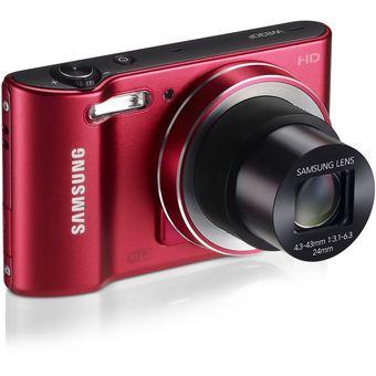Samsung WB30F 16.2 MP Smart Digital Camera Red  