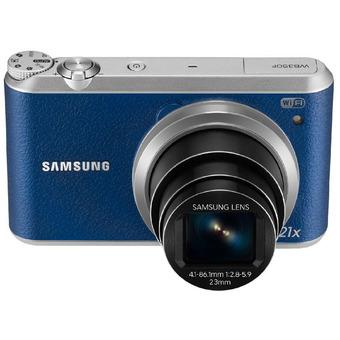 Samsung WB350F Smart Camera - 16.3MP - 21x Optical Zoom - Biru  