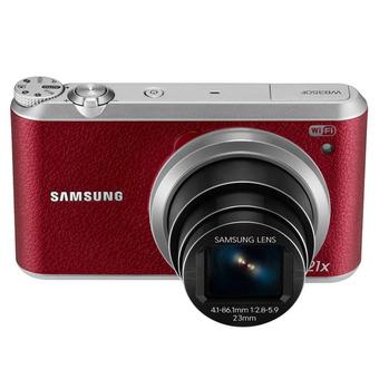 Samsung WB350F Smart Camera - 16.3MP - 21x Optical Zoom - Merah  