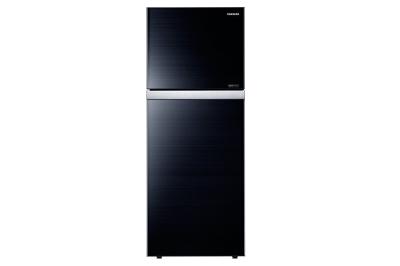 Samsung kulkas dua pintu RT38FAUDDGL Warna : Glass (Black)