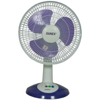 Sanex Desk Fan 12 Inch 1288 - Putih-Ungu  