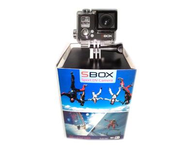 Sbox Camera Sport S-1 Full Hd Free Micro Sd - 8GB - Hitam