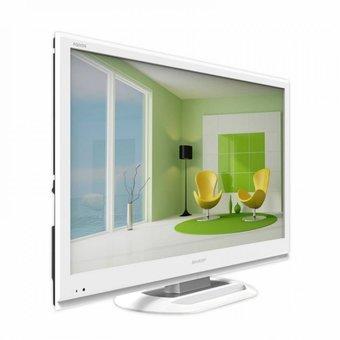 Sharp 32" LED TV HD Aquos - Putih - LC-32LE348i-WH - Khusus JABODETABEK  