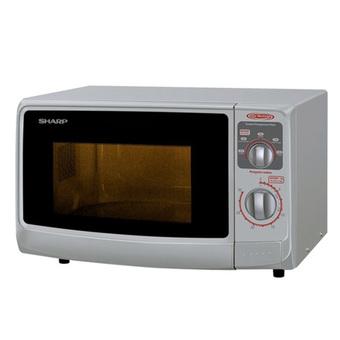 Sharp Microwave Oven R-222Y(S)- Low Watt - Bright Silver  