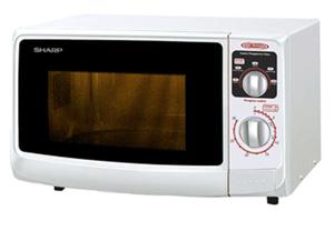 Sharp R-222Y-W Microwave Oven 22 Liter Low Watt