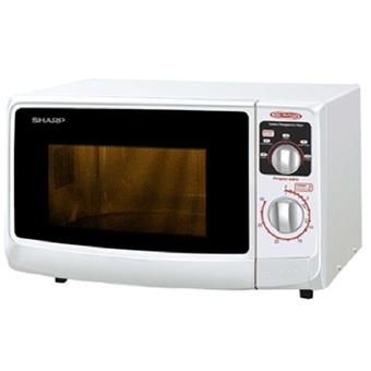 Sharp R-222Y-W Microwave Oven 22 Liter Low Watt - FREE ONGKIR - Khusus JADETABEK  