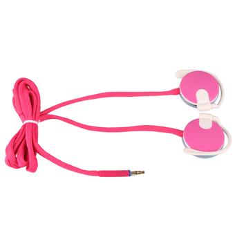 Shoelace Earhook On-Ear Headset (Pink) (Intl)  