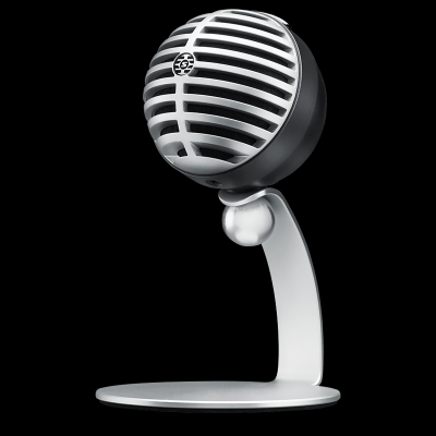 Shure MV5-B-LGT-A Digital Condenser Microphone - Black