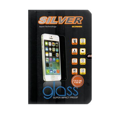 Silver Screen Protector Tempered Glass for Samsung Galaxy Mega 5.8 Inch [9H]