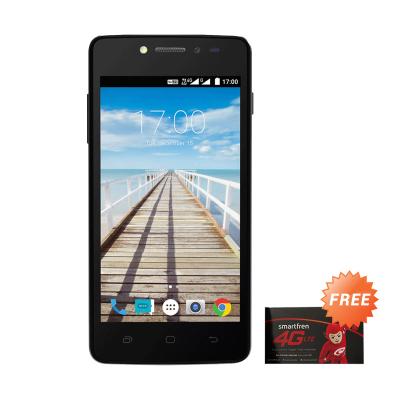 Smartfren 4G E2 Smartphone [1 GB/8 GB] + Perdana kuota 4G 8 GB