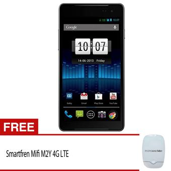 Smartfren Andromax U2 - 8 GB - Biru + Gratis Smartfren Mifi M2Y 4G LTE  