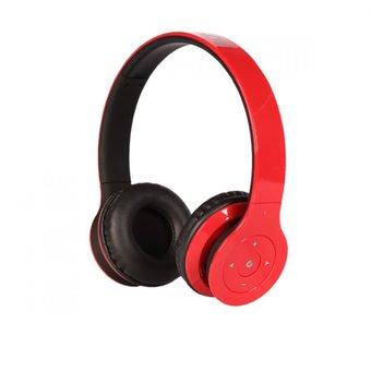 Sonic Gear Bluetooth Headset Airphone V Support Smartphone & Tablets - Merah  