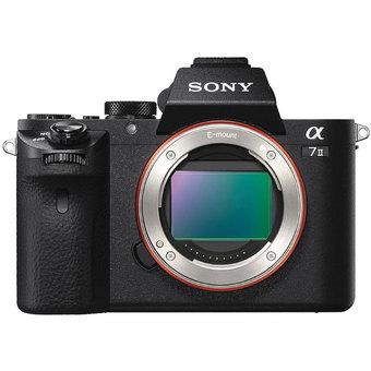 Sony Alpha 7II Kamera Mirrorless - 24.3MP - Hitam  