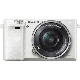 Sony Alpha A6000 Kit 16-50mm White Kamera Mirrorless  