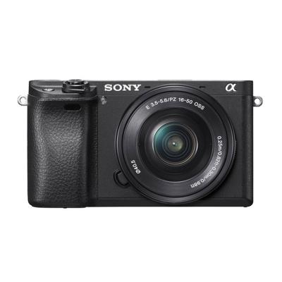 Sony Alpha A6300 Kit 16-50mm Kamera Mirrorless - Hitam