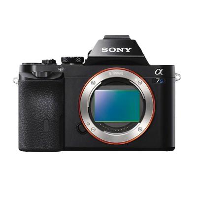 Sony Alpha ILCE 7S Hitam Kamera Mirrorless with 4K Video Recording [12.2 MP/Body Only]