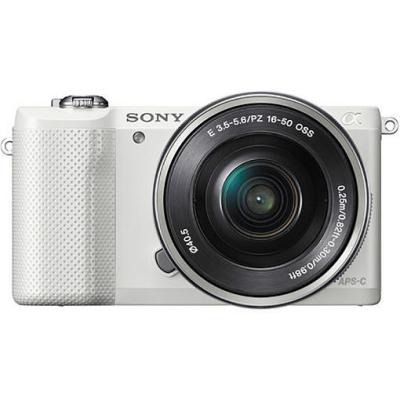Sony Alpha ILCE A5000L 16-50 - 20.1MP - White