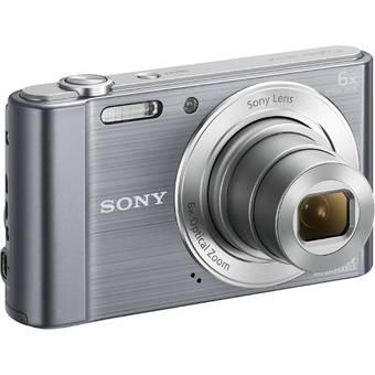 Sony Cyber-Shot DSC-W810 SI - 20.1 MP - 6x Optical Zoom - Silver  