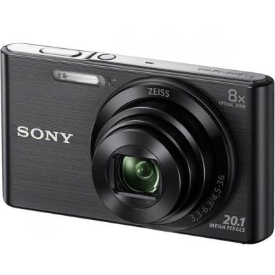 Sony CyberShot W830 Digital Camera - 8x Optical Zoom - 20.1 MP - Hitam