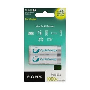 Sony Cycle Energy AA 1000mAh - Putih  