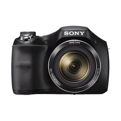 Sony DSC H300 Kamera Pocket - Hitam [20.1 MP/35x Optical Zoom]