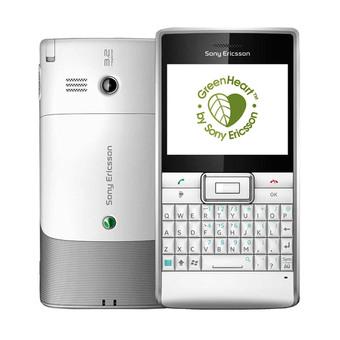 Sony Ericsson Aspen M1i - 100 MB - Putih Silver  