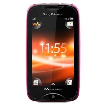 Sony Ericsson Mix Walkman WT13i - Pink Cloud on Black  