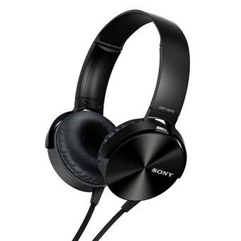Sony Extra Bass Headphone MDR-XB450AP - Hitam  