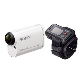 Sony HDR-AS200VR Full HD Action Cam with Live View Remote Control - Putih  