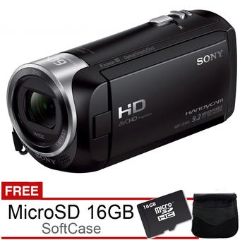 Sony HDR-CX405 Handycam Full HD - Gratis MicroSD 16GB dan Tas  