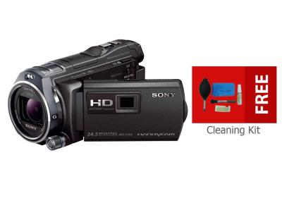 Sony HDR-PJ810 HD Handycam Built-In Projector and 32GB Internal Memory + Cleaning Kit