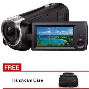 Sony Handycam HDR CX405 - 9.2MP - Hitam  