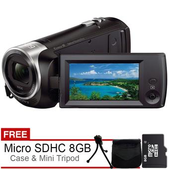 Sony Handycam HDR-CX405 Full HD - Gratis MicroSD 8GB + Tas + Tripod  