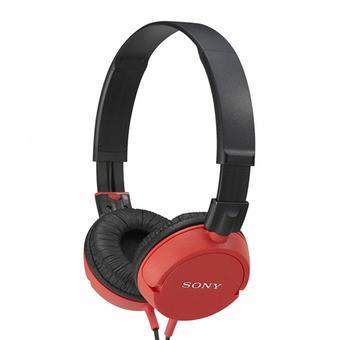 Sony Headphones MDR ZX100 - Red  