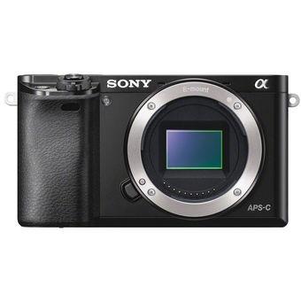 Sony ILCE Alpha A6000 Body Only Kamera Mirorrless – 24 MP - Hitam  