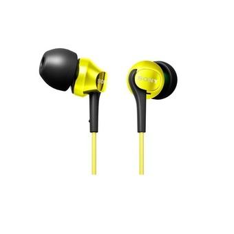 Sony In Ear Headphone MDR-EX100LP - Yellow  