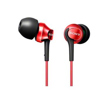 Sony MDR-EX100LPR - Ex Monitor Headphones - Merah  