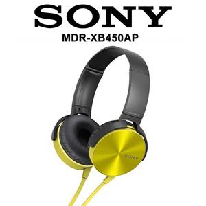 Sony MDR-XB450AP Extra Bass Headphone (Yellow)