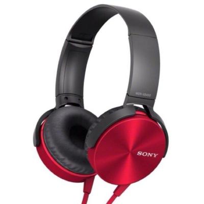 Sony MDR XB450AP Headphone Extra Bass - Merah