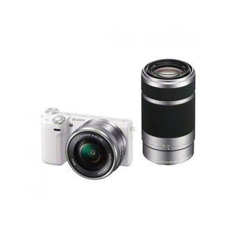 Sony NEX-5TY White with set 16-50mm + 55-210mm Lens Kit  