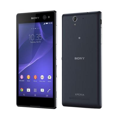 Sony Xperia C3 Hitam Smartphone [Dual SIM]