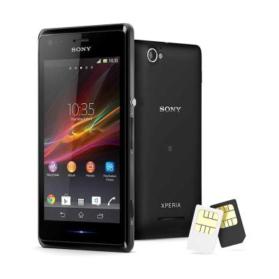 Sony Xperia M C2005 Dual Hitam Smartphone