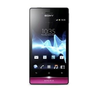 Sony Xperia Miro - 4GB - Black Pink  