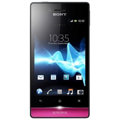 Sony Xperia Miro ST23i - 4 GB - Black Pink
