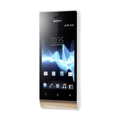 Sony Xperia Miro ST23i White Gold Smartphone