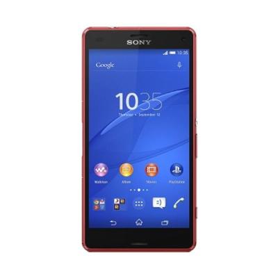 Sony Xperia Z3 Compact D5833 Merah Smartphone [16 GB]