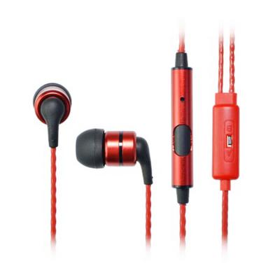 SoundMagic E80S In Ear Isolating Red Headset