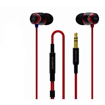 SoundMagic Ear Headphones SM E10 Red Black  